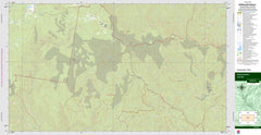 Banda Banda 9335-1S Topographic Map 1:25k