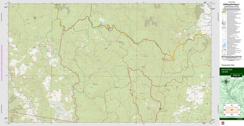 Ralfes Peak 9335-3S Topographic Map 1:25k