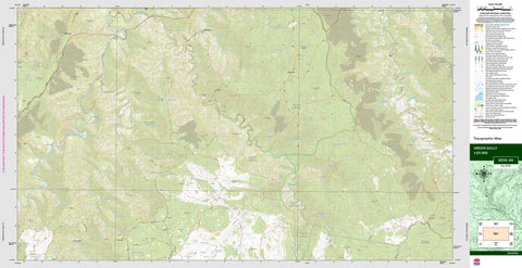 Green Gully 9335-4N Topographic Map 1:25k