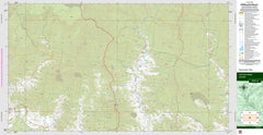Five Day Creek 9336-1S Topographic Map 1:25k