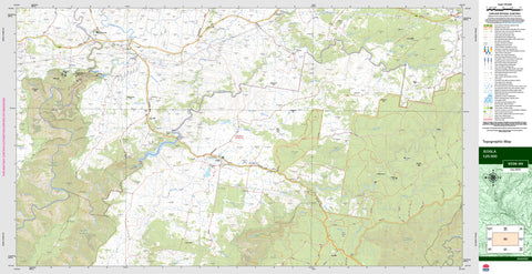 Jeogla 9336-4N Topographic Map 1:25k