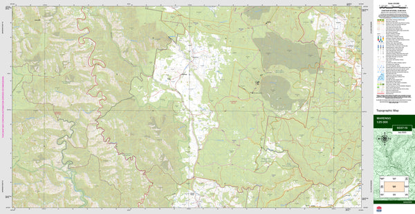 Marengo 9337-1S Topographic Map 1:25k