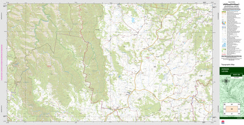 Hernani 9337-2N Topographic Map 1:25k