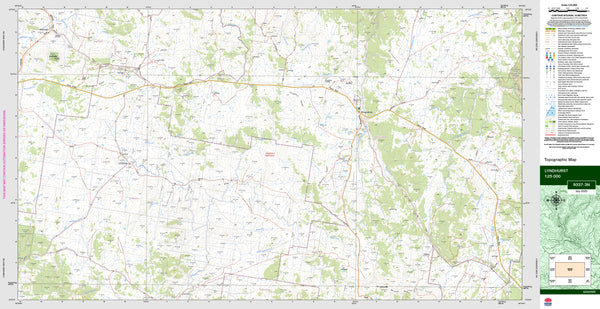 Lyndhurst 9337-3N Topographic Map 1:25k