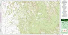 Kookabookra 9337-4N Topographic Map 1:25k