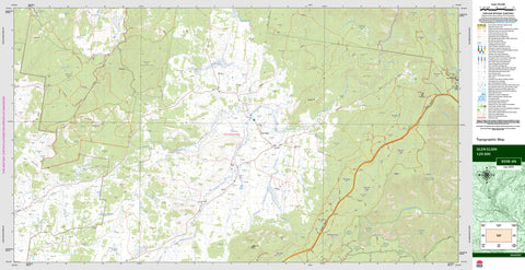 Glen Elgin 9338-4N Topographic Map 1:25k