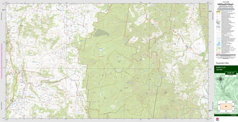 Sandy Flat 9339-4S Topographic Map 1:25k