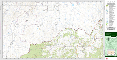 Elbow Valley 9341-3S Topographic Map 1:25k