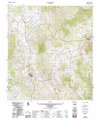 9345-4 Goomeri 1:50k Topographic Map