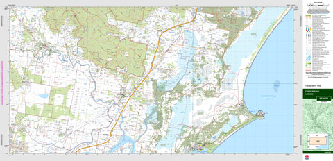 Coopernook 9434-3N Topographic Map 1:25k