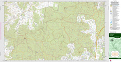Byabarra 9434-4N Topographic Map 1:25k