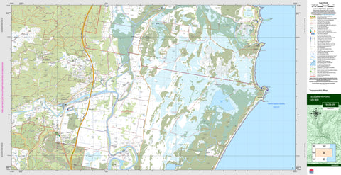 Telegraph Point 9435-2N Topographic Map 1:25k