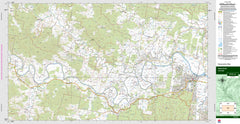 Wauchope 9435-3S Topographic Map 1:25k