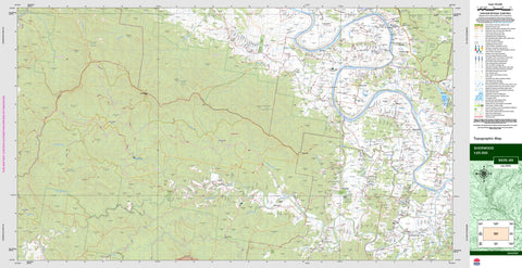 Sherwood 9435-4N Topographic Map 1:25k