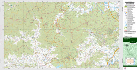 Missabotti 9436-1N Topographic Map 1:25k