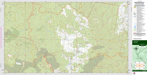 Moleton 9437-1S Topographic Map 1:25k