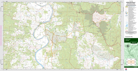 Yates Flat 9439-4N Topographic Map 1:25k