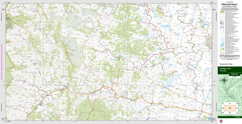 Mummulgum 9440-2N Topographic Map 1:25k