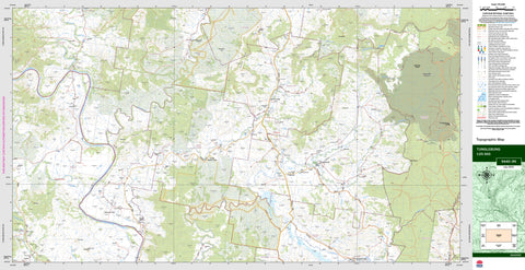 Tunglebung 9440-3N Topographic Map 1:25k