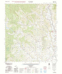9440-1 Ettrick 1:50k Topographic Map