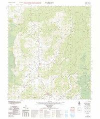 9440-4 Bonalbo 1:50k Topographic Map