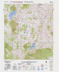 9441-4 Mount Alford 1:50k Topographic Map