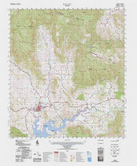 9444-3 Kilcoy 1:50k Topographic Map