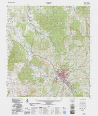 9445-4 Gympie 1:50k Topographic Map