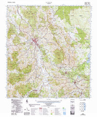 9445 Gympie 1:100k Topographic Map