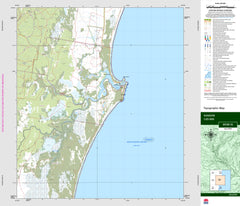 Sandon 9538-1S Topographic Map 1:25k