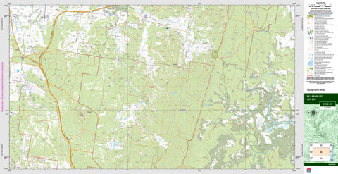 Pillar Valley 9538-3N Topographic Map 1:25k