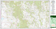 Larnook 9540-4S Topographic Map 1:25k