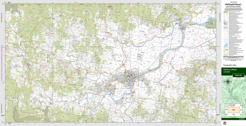 Murwillumbah 9541-2N Topographic Map 1:25k