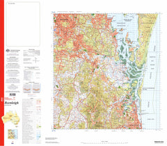 9542 Beenleigh 1:100k Topographic Map