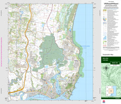 Ballina 9640-3N Topographic Map 1:25k