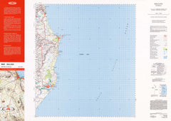 9640 Ballina 1:100k Topographic Map