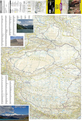 China West National Geographic Folded Map — additional product image