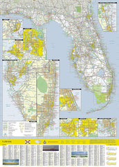 Florida National Geographic Folded Map