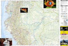 Peru National Geographic Folded Map