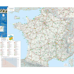 France Michelin Route Plannning Map 726