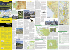 Washington State National Geographic Folded Map