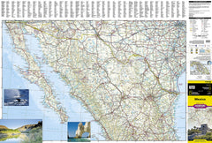 Mexico National Geographic Folded Map