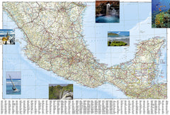 Mexico National Geographic Folded Map