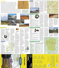 Colorado National Geographic Folded Map