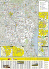Georgia National Geographic Folded Map