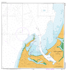 AUS 115 - Approaches to Bunbury Nautical Chart