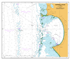 AUS 116 - West and South Coast Nautical Chart