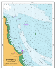 AUS 143 - Port Phillip Nautical Chart