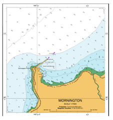 AUS 143 - Port Phillip Nautical Chart