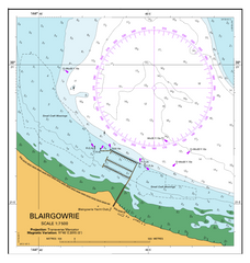 AUS 143 - Port Phillip Nautical Chart